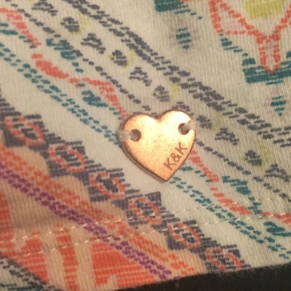 Strapless, Kendall & Kylie tribal print crop top S - Picture 4 of 4